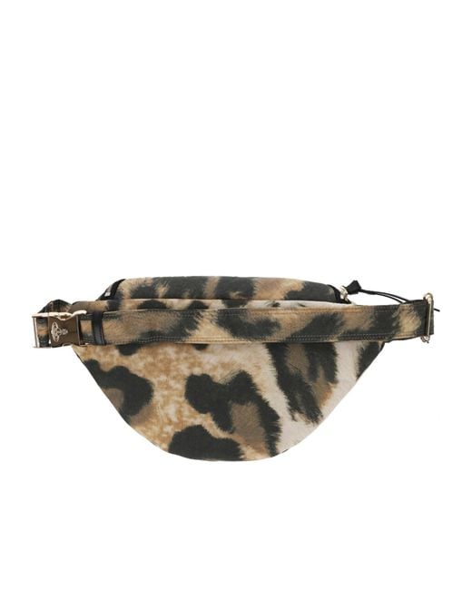 Vivienne Westwood Natural Graphic Printed Zipped Belt Bag