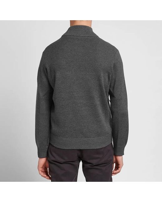 Canada Goose Gray Hybridge Knit Jacket for men