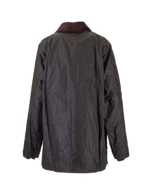 Barbour Black Bedale Wax Jacket for men