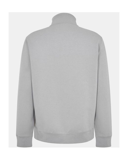 Polo Ralph Lauren Gray Quarter Zip-Up Hoodie for men