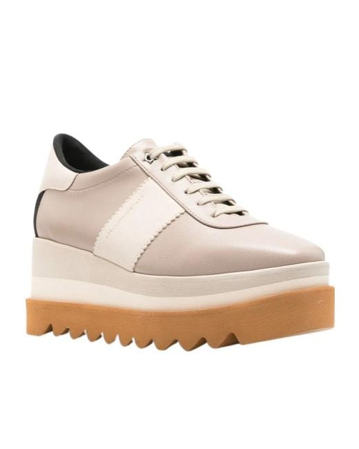 Stella McCartney White Platform Casual Shoes