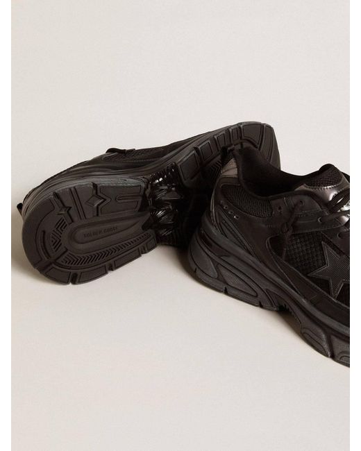 Golden Goose Deluxe Brand Black Lightstar Sneakers