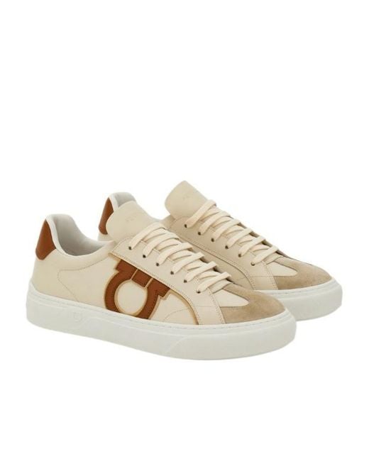 Ferragamo Multicolor Gancini Sneaker for men