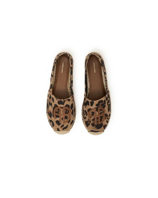 Anine Bing Brown Paloma Straw Sandals