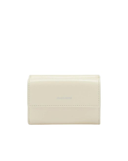 Jil Sander White Mini Wallet