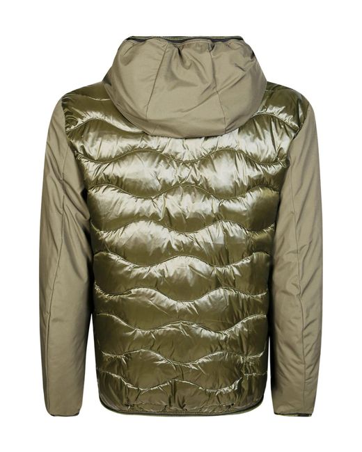 Blauer Usa Green Blauer Zip-Up Hooded Jacket for men