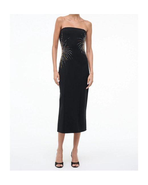 Staud Black Britney Dress Firework