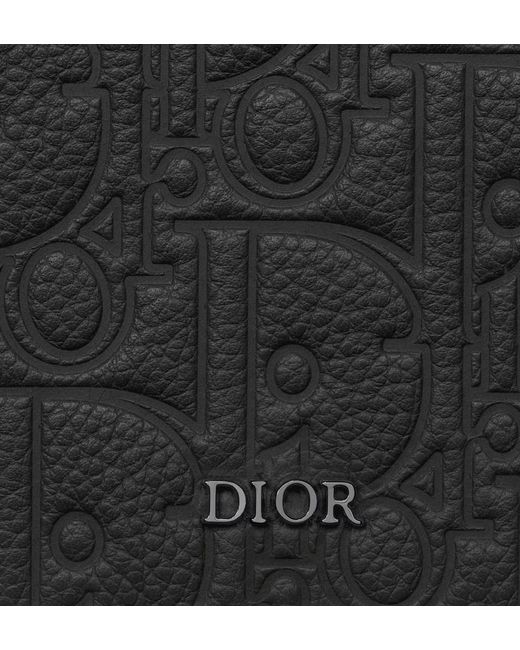 Dior Black Wallet With Money Clip for men