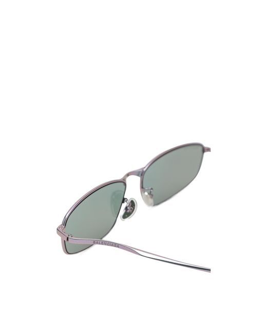 Balenciaga White Eyewear Monday D Frame Sunglasses