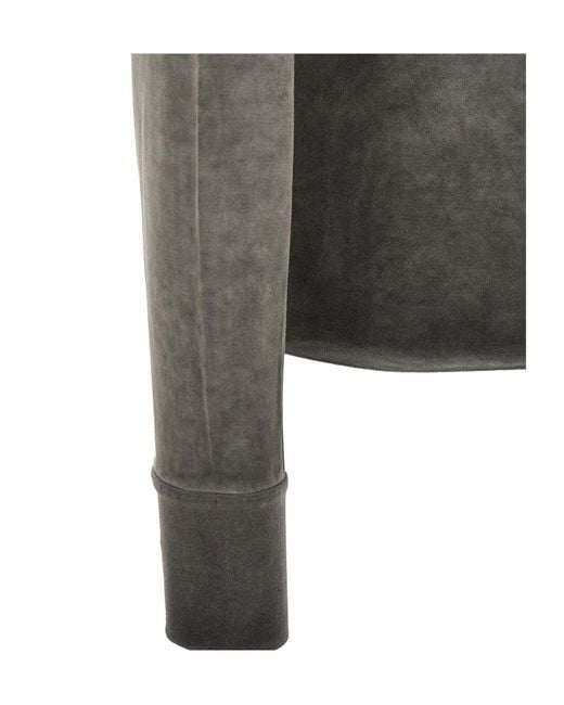 Thom Krom Gray Long-Sleeve T-Shirt for men