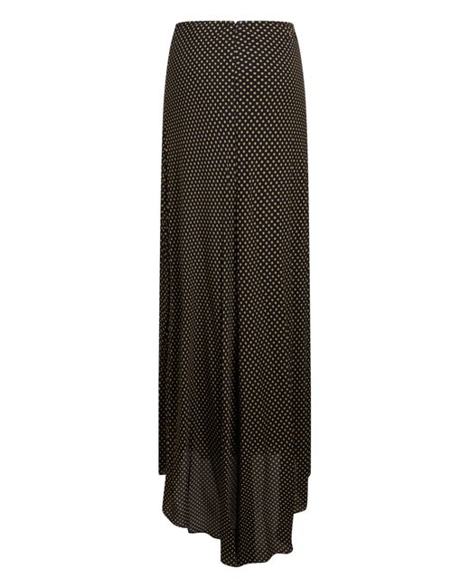 Philosophy Di Lorenzo Serafini Black Pleated Midi Skirt