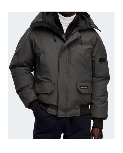 Canada Goose Gray Chilliwack Bomber Jacket for men