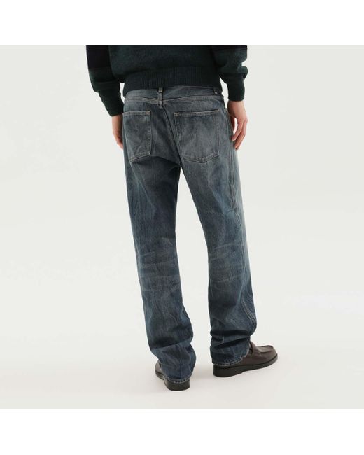 1989 STUDIO Gray Relaxed Fit Jeans for men