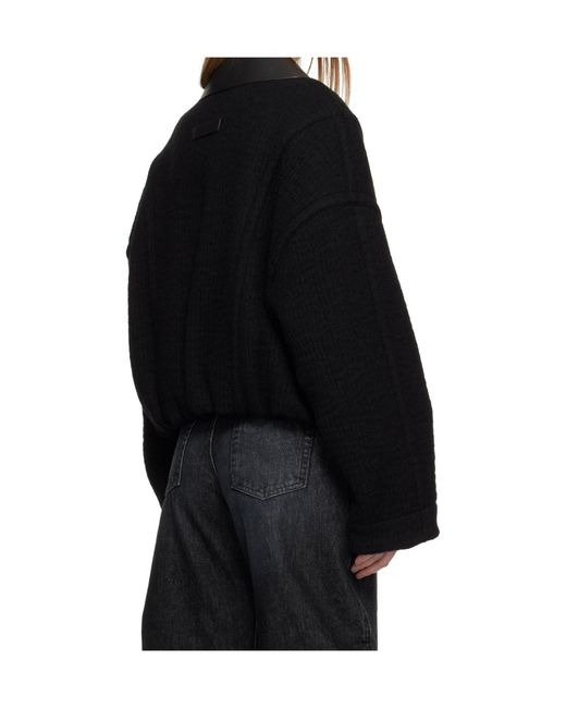 Jean Paul Gaultier Black Zippered Long-Sleeved Casual Jacket for men