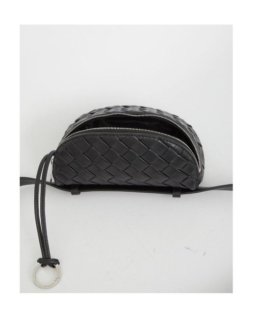 Bottega Veneta Gray Zippered Waist Pack for men