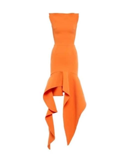 Maticevski Orange Ulysses Gown