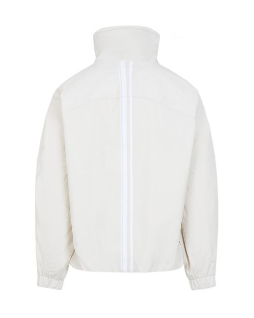 Mordecai White High Collar Jacket for men