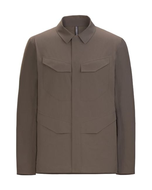 Arc'teryx Brown Field Softshell Jacket for men