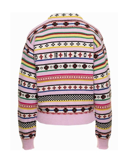 KENZO Multicolor Logo Sweater