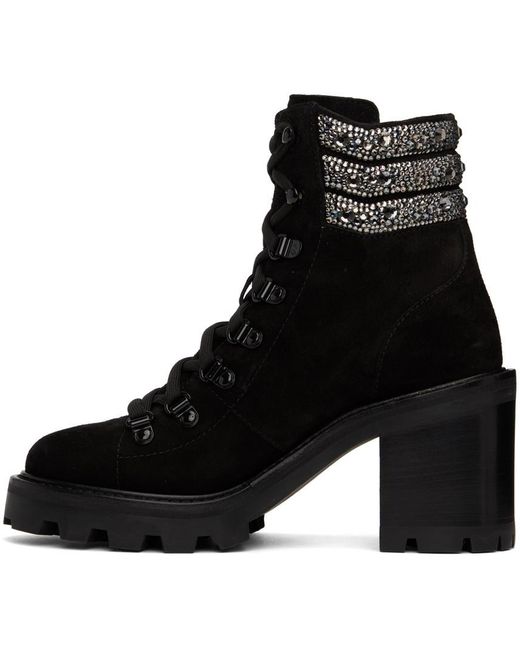 Jimmy Choo Black Esche 65 Ankle Short Boots