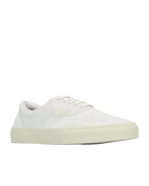 Tom Ford White Lace-Up Low-Top Sneakers for men