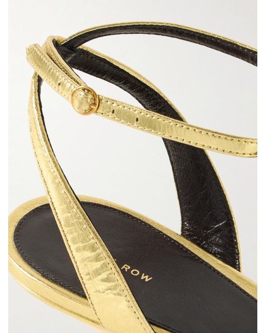 The Row Metallic 35Mm Vika Sandals