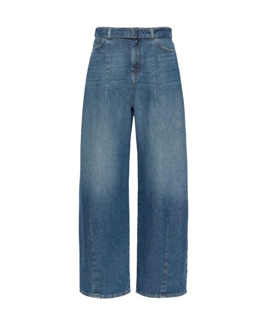 Weekend by Maxmara Blue Belt Loop Jeans