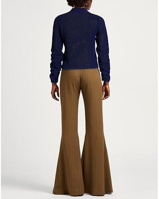Rag & Bone Blue Solid-Color Lightweight Knitted Sweater