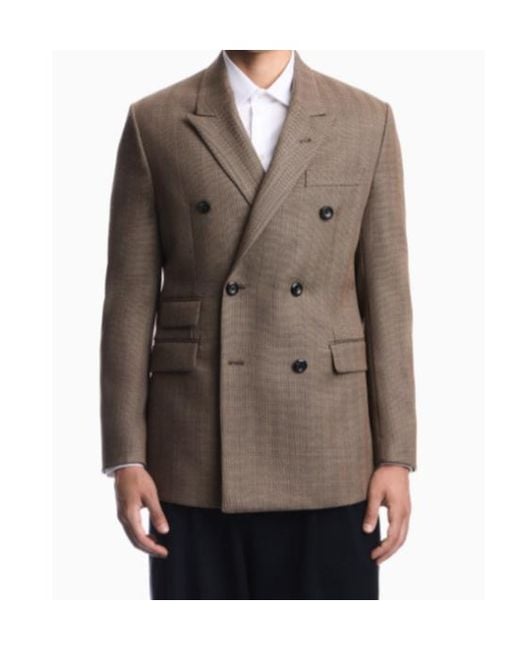 Emporio Armani Natural Lined Blazer for men
