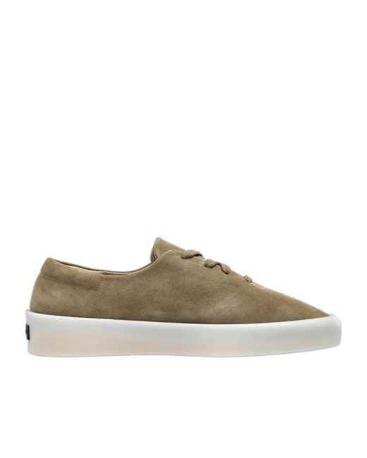 Fear Of God Brown Round-Toe Casual Shoes for men