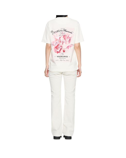 Wooyoungmi White Short-Sleeved T-Shirt