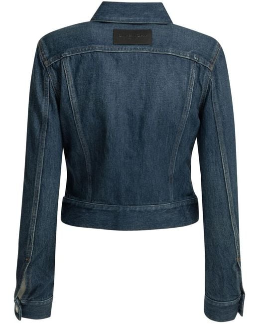 Givenchy Blue Buttoned Jacket