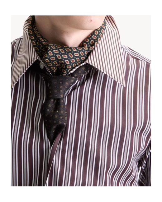 Saint Laurent White Tie for men
