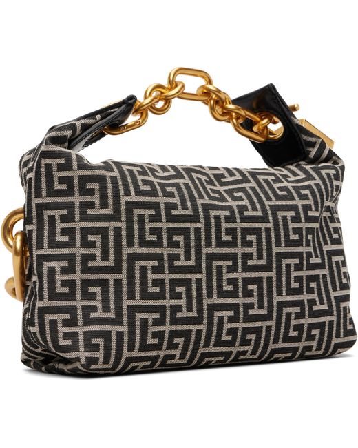 Balmain Metallic Sync Mini Chain Handbag
