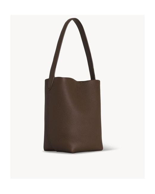 The Row Brown Small N/S Park Tote Bag