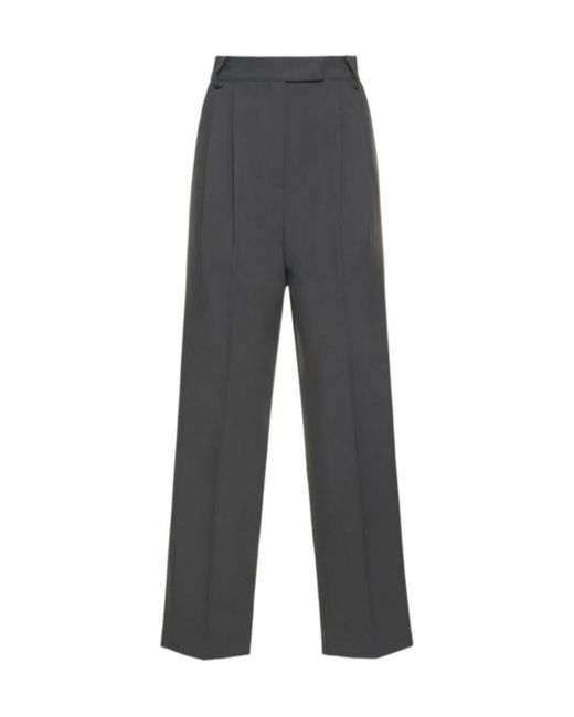 Frankie Shop Gray Belt Loops Slacks
