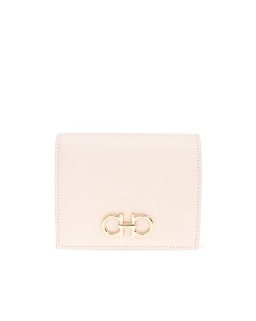 Ferragamo Natural Flip Wallet