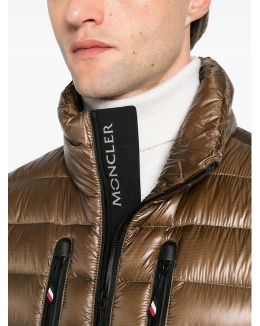 Moncler Brown Grenoble Hers Packable Insulated Ski Jacket for men