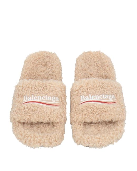 Balenciaga Natural Solid Color Suede Fabric