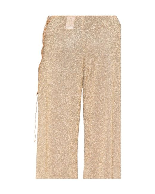 Oseree Natural Oséree Lumière Wide-Leg Pareo Pants