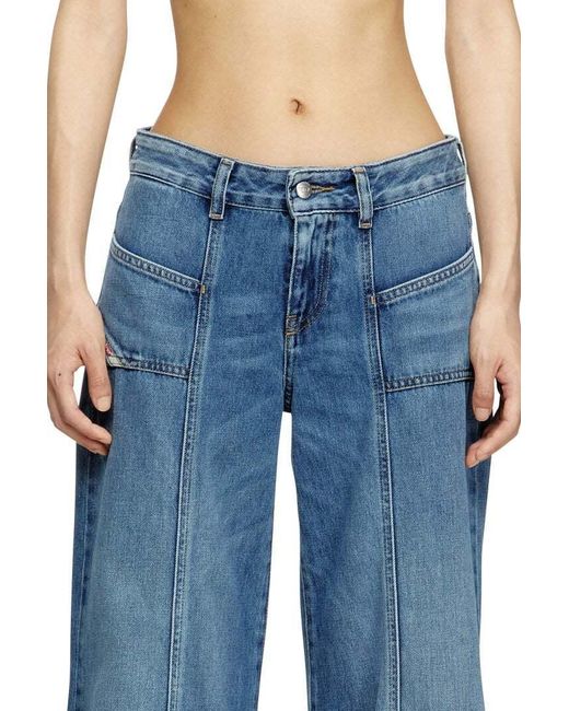 DIESEL Blue D-Akii Jeans