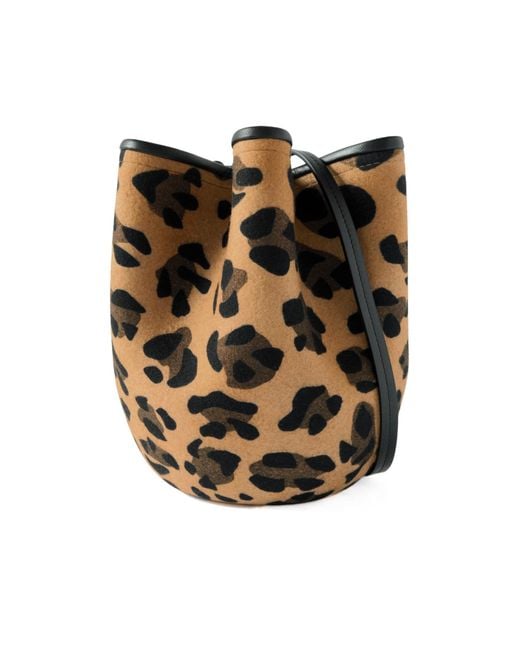 Ruslan Baginskiy Multicolor Leopard Print Hat