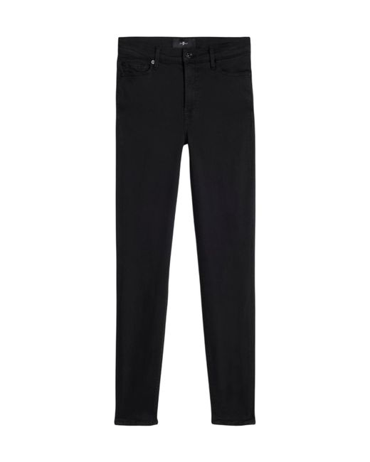 7 For All Mankind Black Jeans With Belt Loops