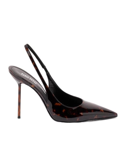 Paris Texas Black Lidia Slingback