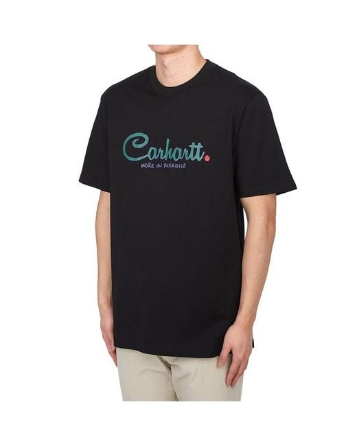 Carhartt Black Short-Sleeved T-Shirt for men