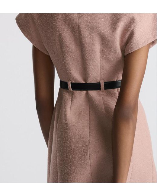 Dior Pink Short Belted Dress