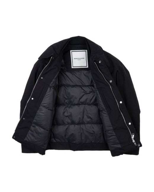 Wooyoungmi Blue Long-Sleeved Casual Jacket for men