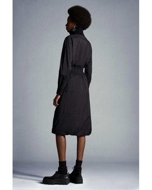 Moncler Black Drawstring Dress