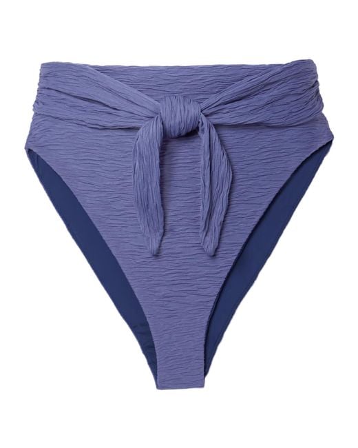 Mara Hoffman Blue Bikini Briefs