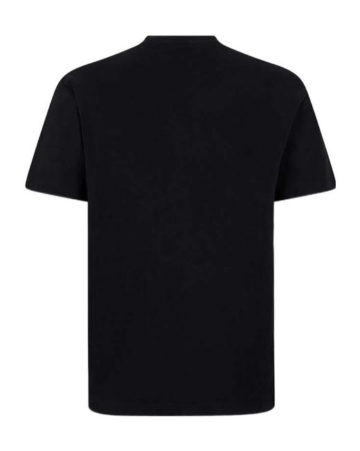 DSquared² Blue Logo Plaque Cool Fit T-Shirt for men